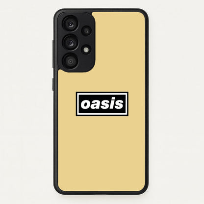Band Name Yellow  - Oasis Phone Case for Galaxy A53