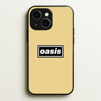 Band Name Yellow  - Oasis Phone Case for iPhone 14