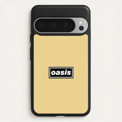 Band Name Yellow  - Oasis Phone Case for Google Pixel 9 Pro XL