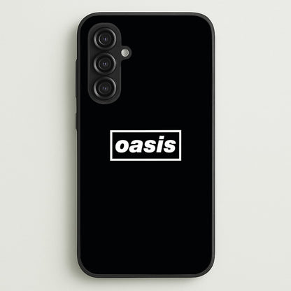 Band Name Black  - Oasis Phone Case for Galaxy S23FE