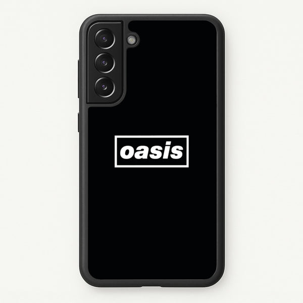 Band Name Black  - Oasis Phone Case for Galaxy S21FE
