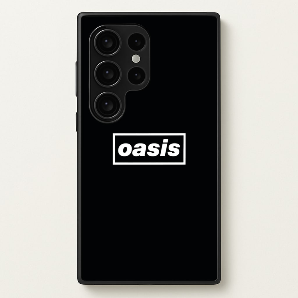 Band Name Black  - Oasis Phone Case for Galaxy S24 Ultra