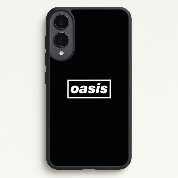Band Name Black  - Oasis Phone Case for Galaxy S25 Edge