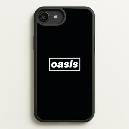 Band Name Black  - Oasis Phone Case for iPhone 6 Plus / 7 Plus / 8 Plus