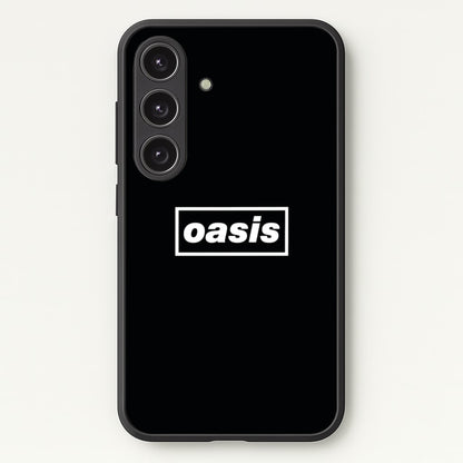 Band Name Black  - Oasis Phone Case for Galaxy S24