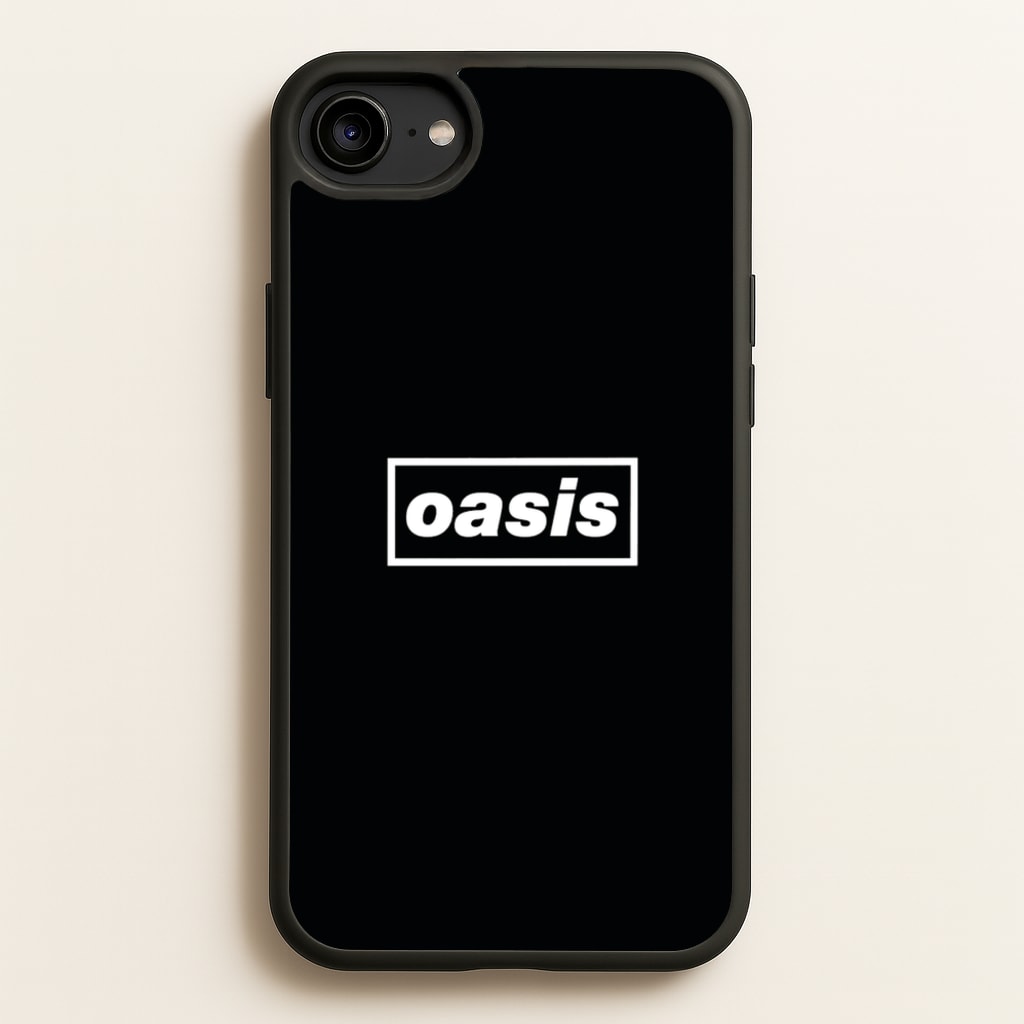 Band Name Black  - Oasis Phone Case for iPhone 6 / 7 / 8 / SE