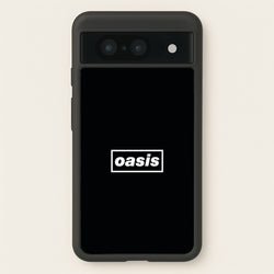Band Name Black  - Oasis Phone Case for Google Pixel 8
