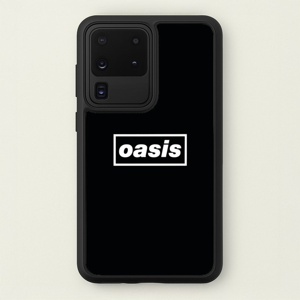 Band Name Black  - Oasis Phone Case for Galaxy S20 Ultra