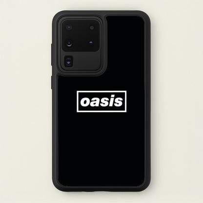 Band Name Black  - Oasis Phone Case for Galaxy S20 Ultra