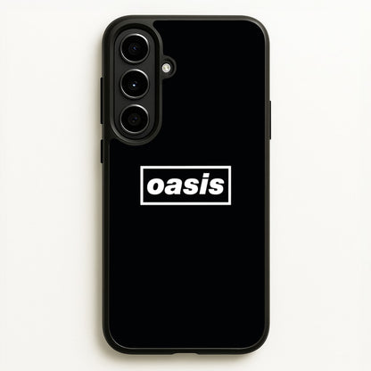 Band Name Black  - Oasis Phone Case for Galaxy A56