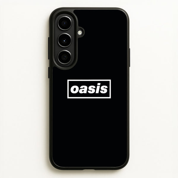 Band Name Black  - Oasis Phone Case for Galaxy A56