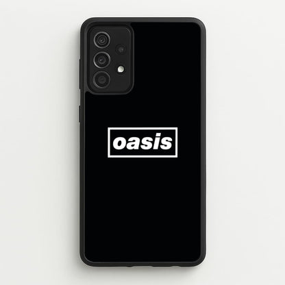 Band Name Black  - Oasis Phone Case for Galaxy A52 / A52s
