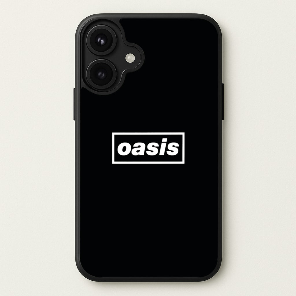 Band Name Black Phone Case for iPhone 17