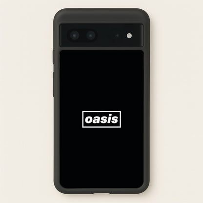 Band Name Black  - Oasis Phone Case for Google Pixel 7