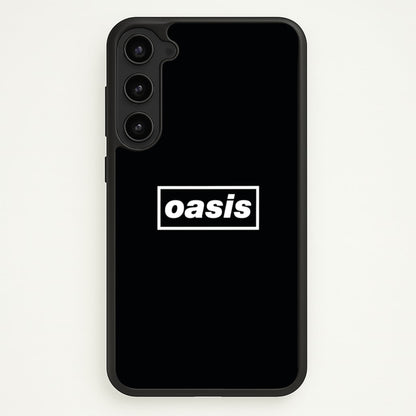 Band Name Black  - Oasis Phone Case for Galaxy S23 Plus