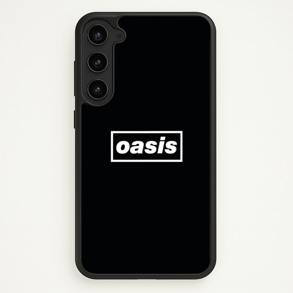 Band Name Black  - Oasis Phone Case for Galaxy S23 Plus