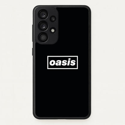 Band Name Black  - Oasis Phone Case for Galaxy A53