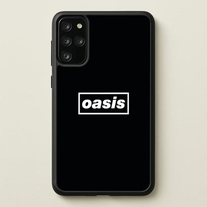Band Name Black  - Oasis Phone Case for Galaxy S20 Plus