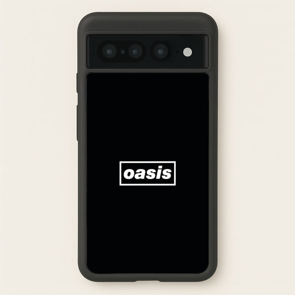 Band Name Black  - Oasis Phone Case for Google Pixel 7 Pro
