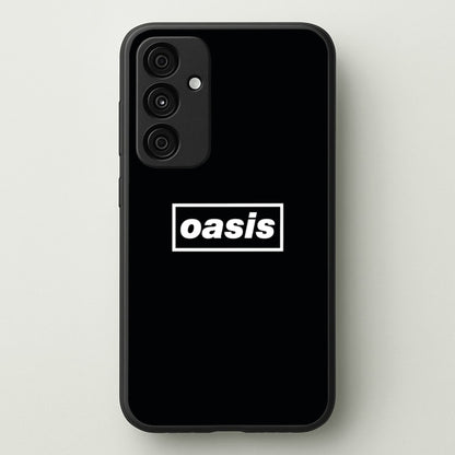 Band Name Black  - Oasis Phone Case for Galaxy A35