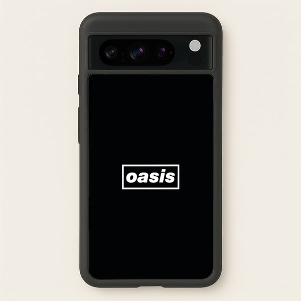 Band Name Black  - Oasis Phone Case for Google Pixel 8 Pro