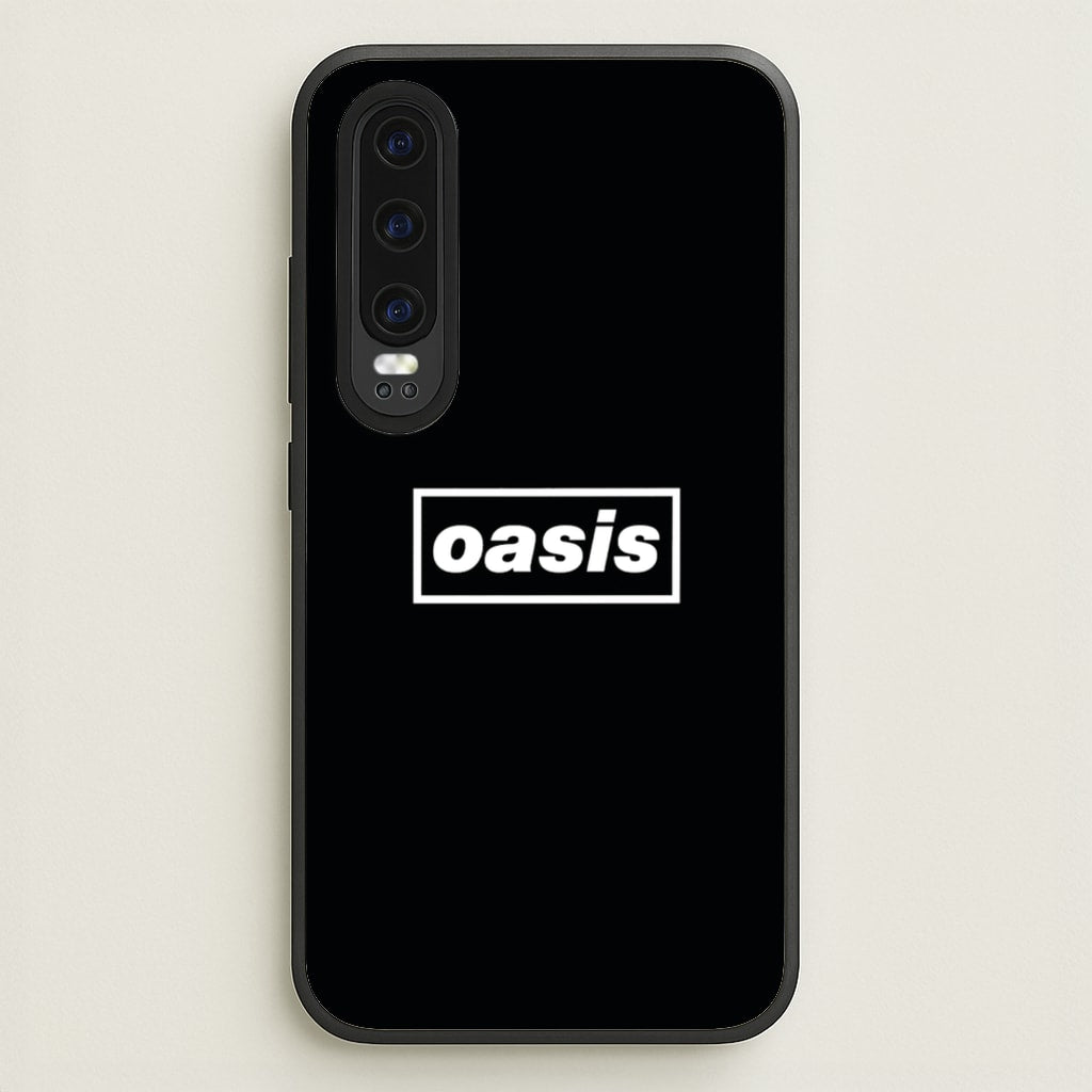 Band Name Black  - Oasis Phone Case for Huawei P30