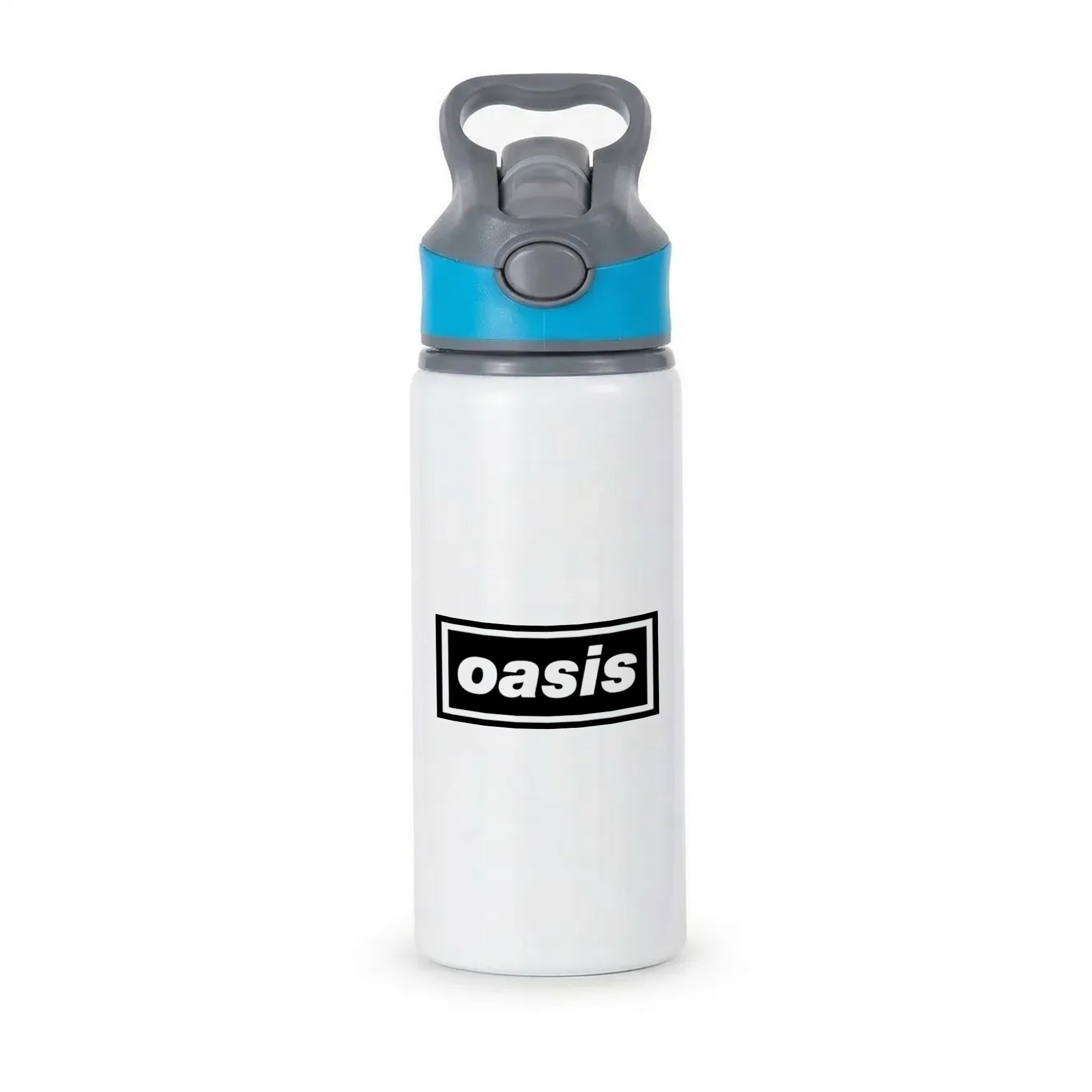 Band Name Active Water Bottle - Blue