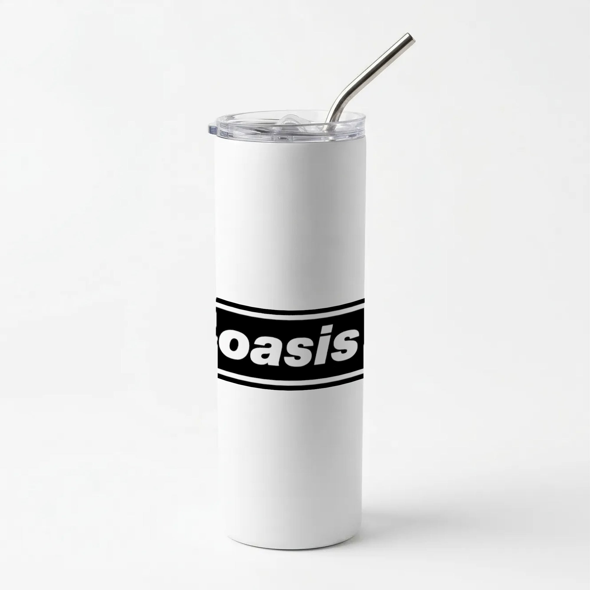 Band Name Skinny Tumbler