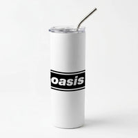 Band Name Skinny Tumbler