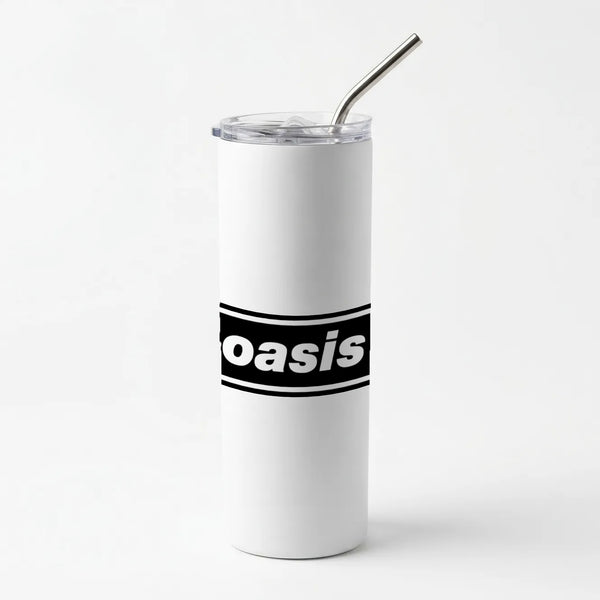 Band Name Skinny Tumbler