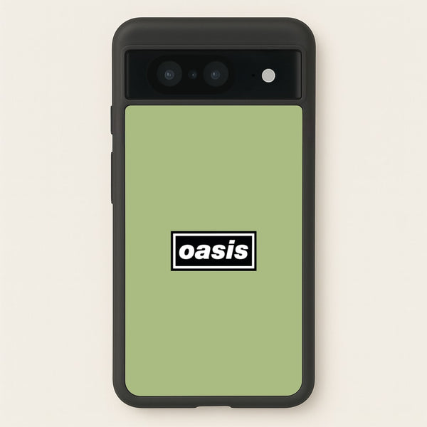 Band Name Green  - Oasis Phone Case for Google Pixel 8