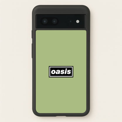 Band Name Green  - Oasis Phone Case for Google Pixel 7