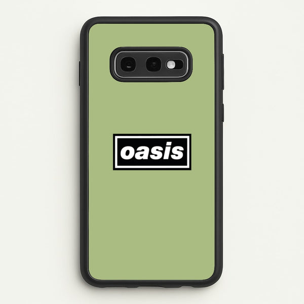 Band Name Green  - Oasis Phone Case for Galaxy S10e