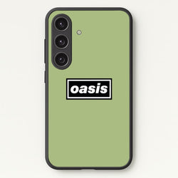 Band Name Green  - Oasis Phone Case for Galaxy S24 Plus