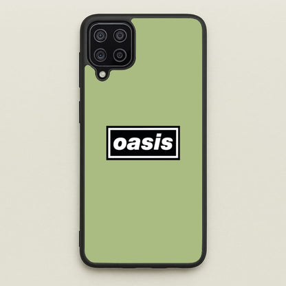 Band Name Green  - Oasis Phone Case for Galaxy A12