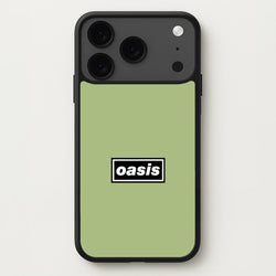 Band Name Green Phone Case for iPhone 17 Pro Max