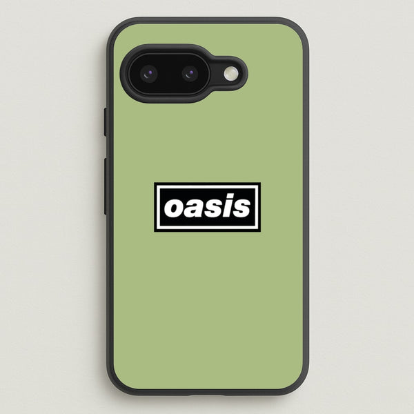 Band Name Green  - Oasis Phone Case for Google Pixel 9a