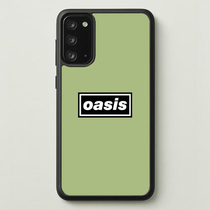 Band Name Green  - Oasis Phone Case for Galaxy Note 20