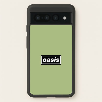 Band Name Green  - Oasis Phone Case for Google Pixel 7 Pro