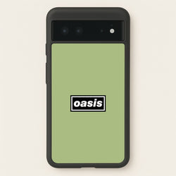 Band Name Green  - Oasis Phone Case for Google Pixel 6