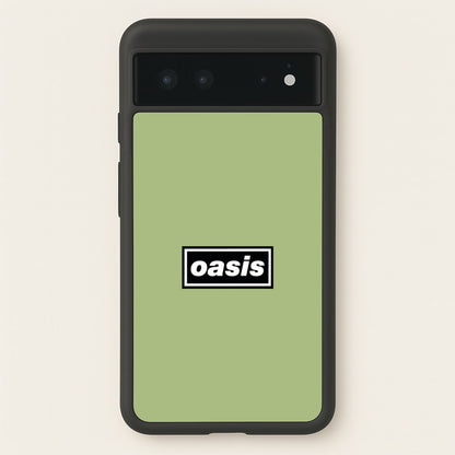 Band Name Green  - Oasis Phone Case for Google Pixel 6