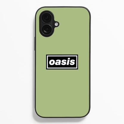 Band Name Green Phone Case