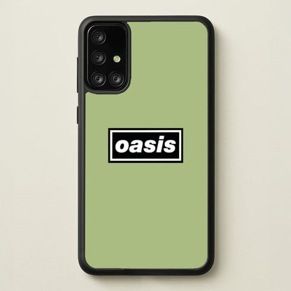 Band Name Green  - Oasis Phone Case for Galaxy A71