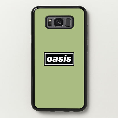 Band Name Green  - Oasis Phone Case for Galaxy S8