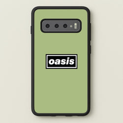 Band Name Green  - Oasis Phone Case for Galaxy S10 Plus