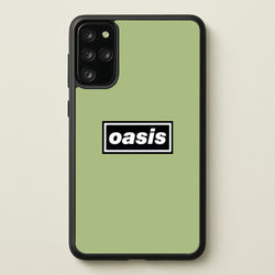 Band Name Green  - Oasis Phone Case for Galaxy S20 Plus
