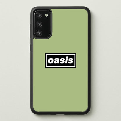 Band Name Green  - Oasis Phone Case for Galaxy S20FE