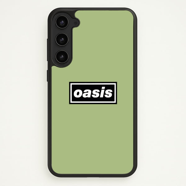 Band Name Green  - Oasis Phone Case for Galaxy S23 Plus
