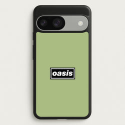 Band Name Green  - Oasis Phone Case for Google Pixel 9 / 9 Pro