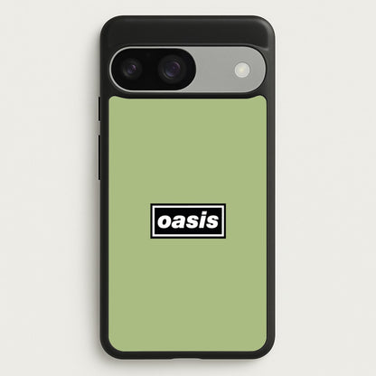 Band Name Green  - Oasis Phone Case for Google Pixel 9 / 9 Pro